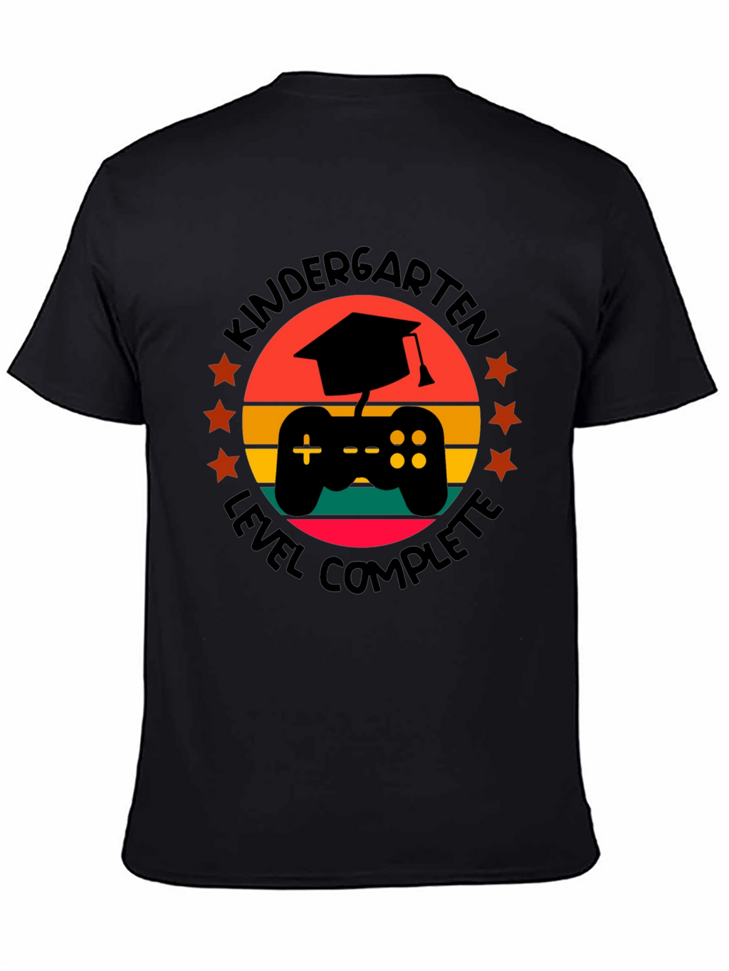 Kindergarten Level Complete Gaming Graduation T-Shirt
