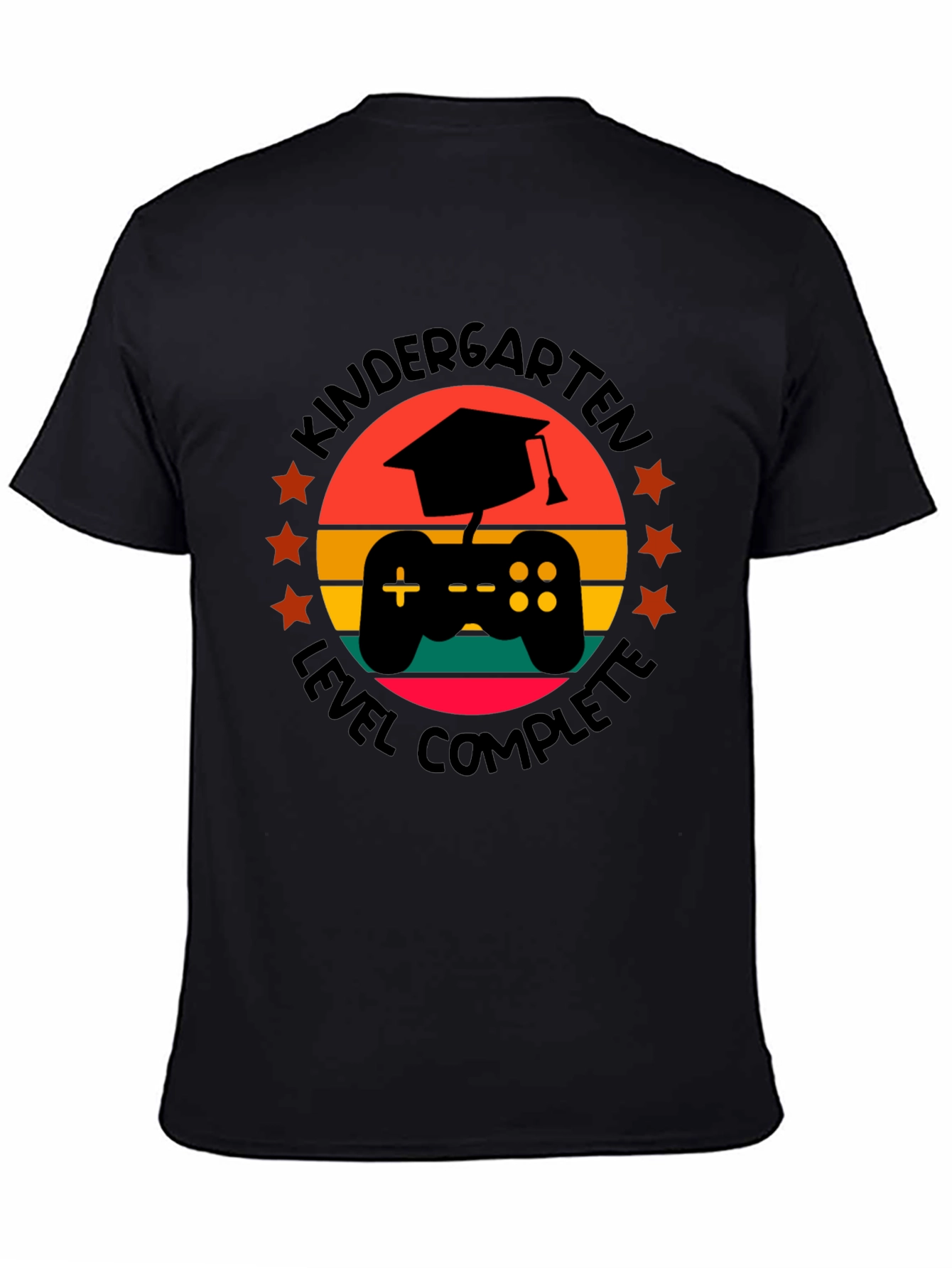 Kindergarten Level Complete Gaming Graduation T-Shirt