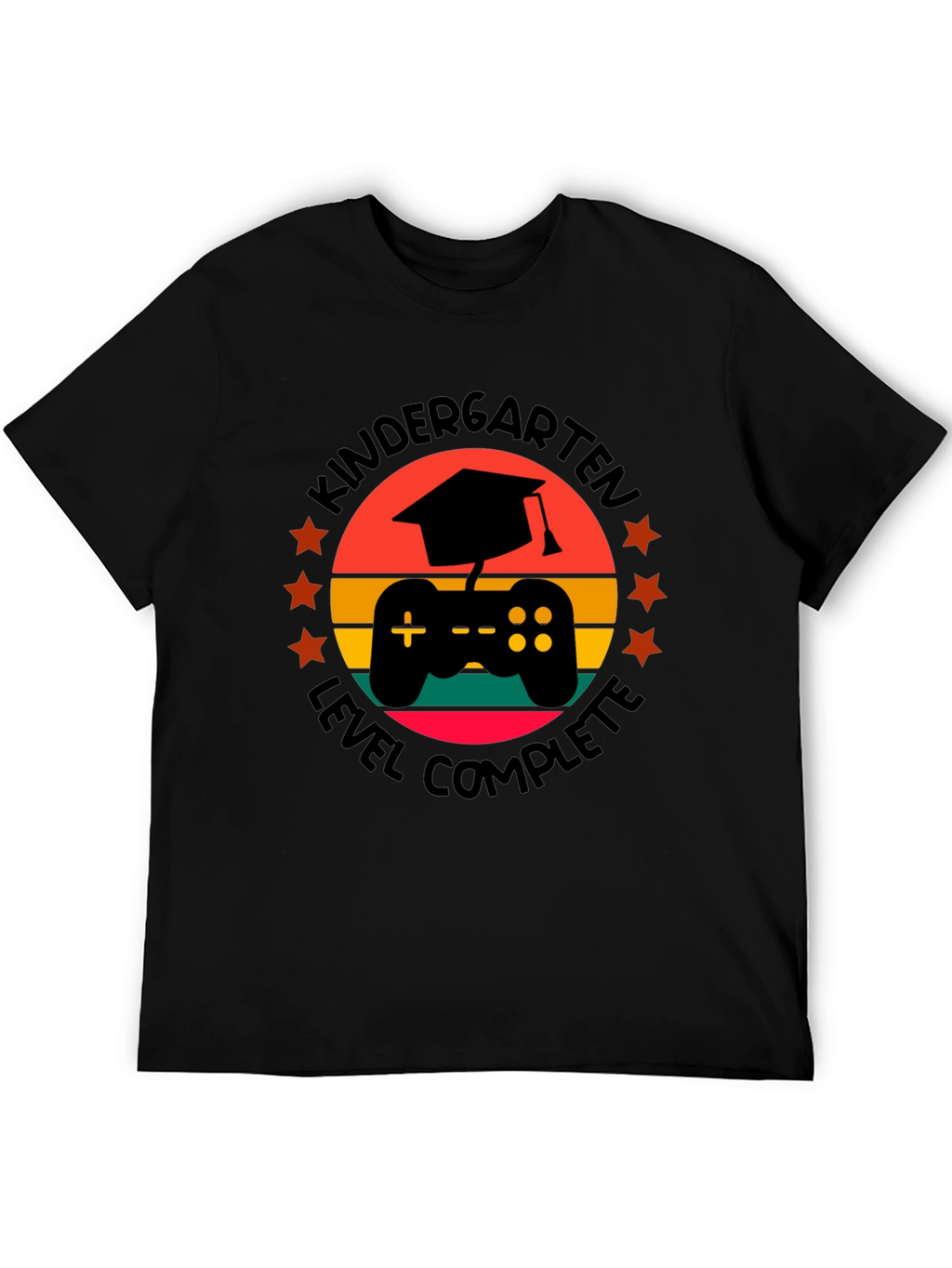 Kindergarten Level Complete Gaming Graduation T-Shirt