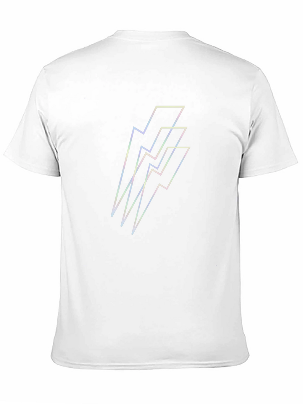 Lightning Bolt Graphic Black T-Shirt