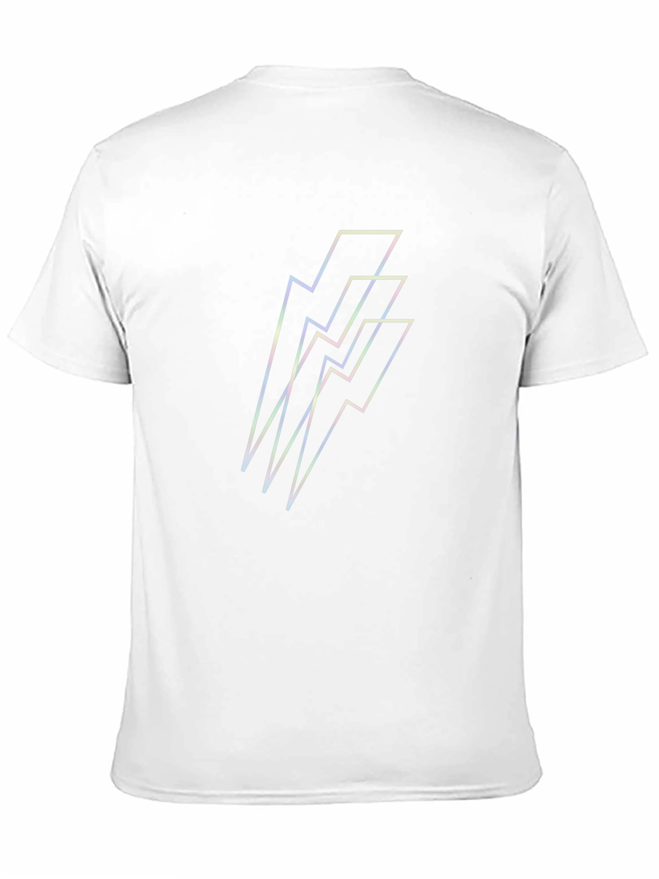 Lightning Bolt Graphic Black T-Shirt