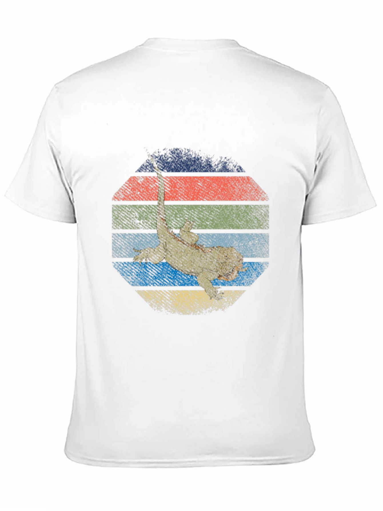Bearded Dragon Retro T-Shirt