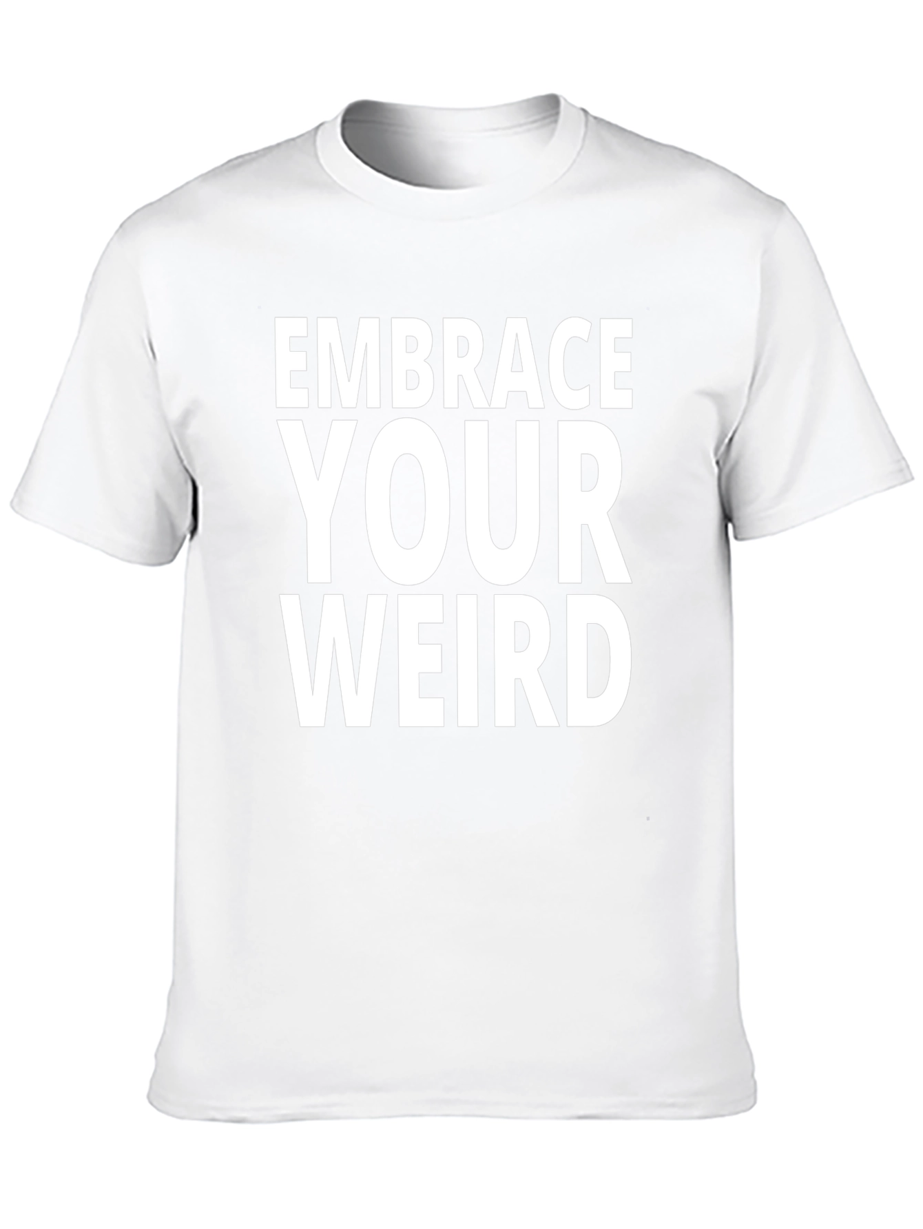 Embrace Your Weird T-Shirt - Black Graphic Tee