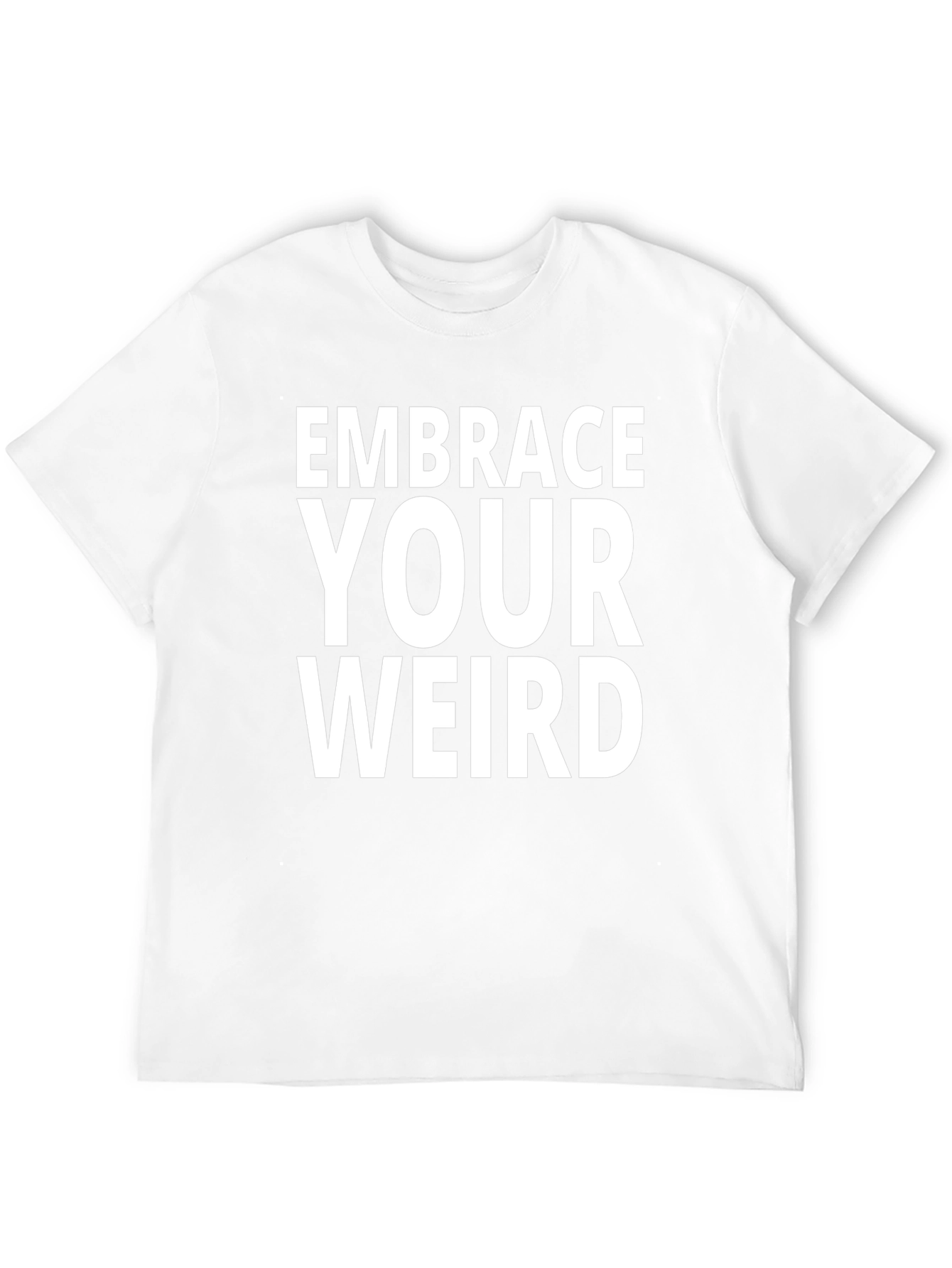 Embrace Your Weird T-Shirt - Black Graphic Tee