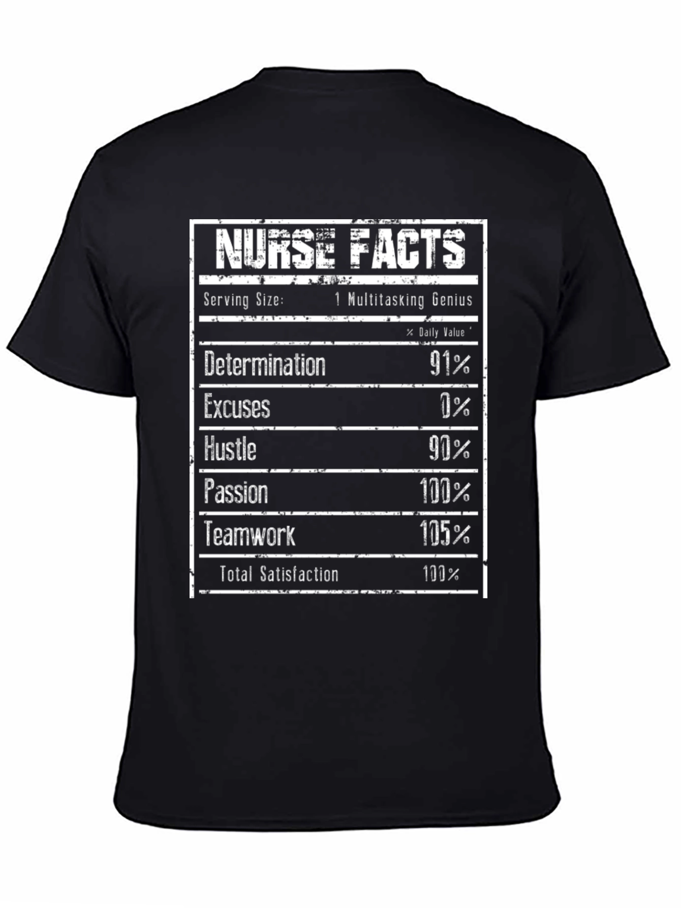 Nurse Facts Graphic Tee - Multitasking Genius