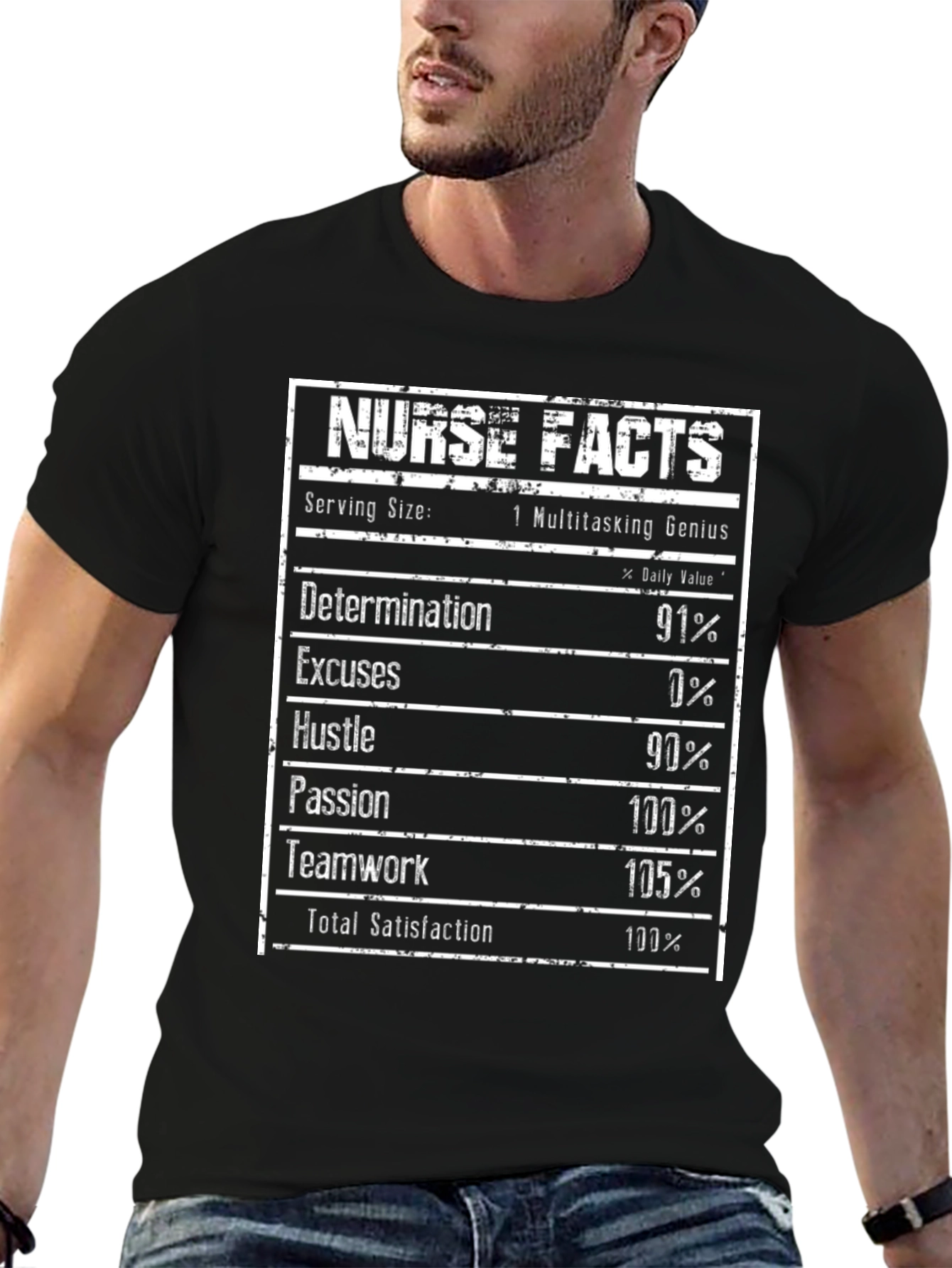 Nurse Facts Graphic Tee - Multitasking Genius