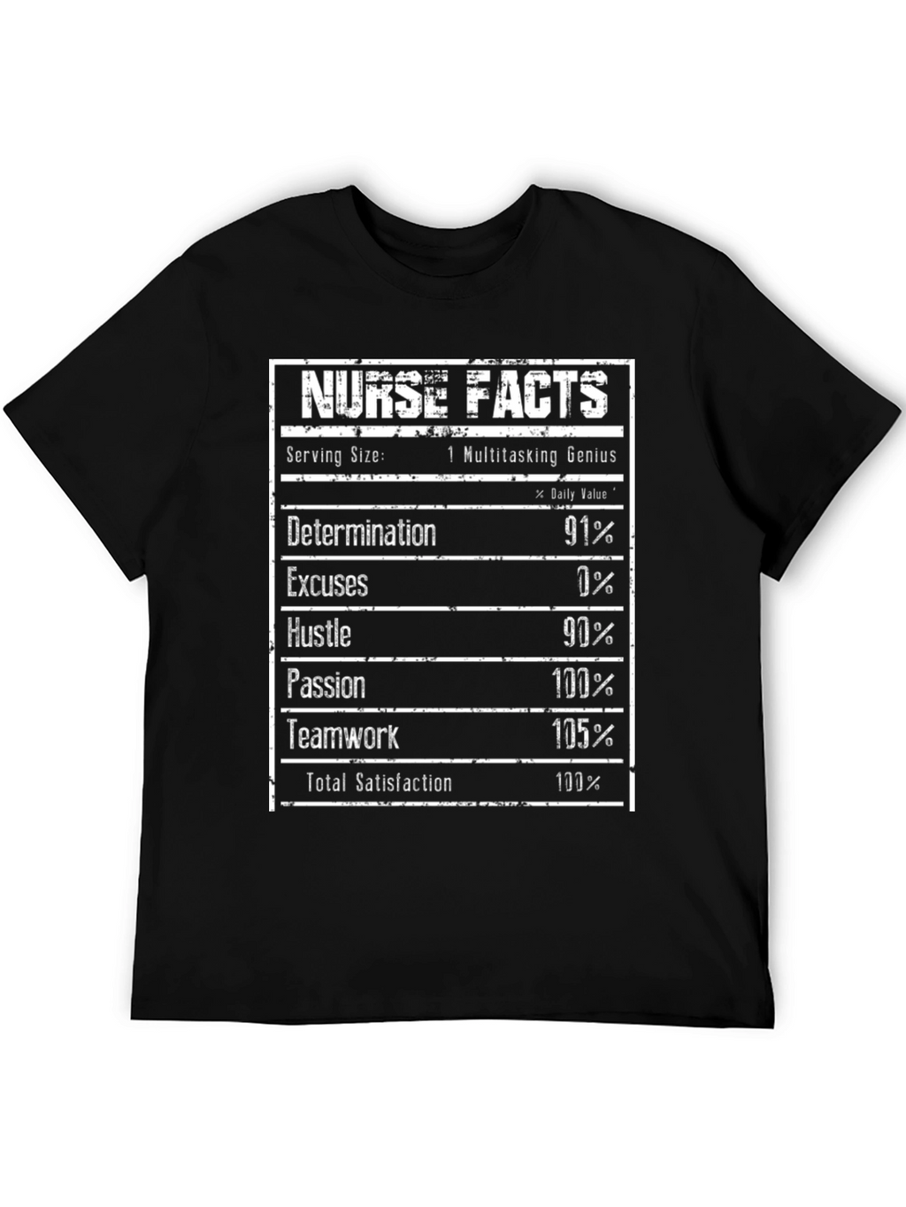 Nurse Facts Graphic Tee - Multitasking Genius