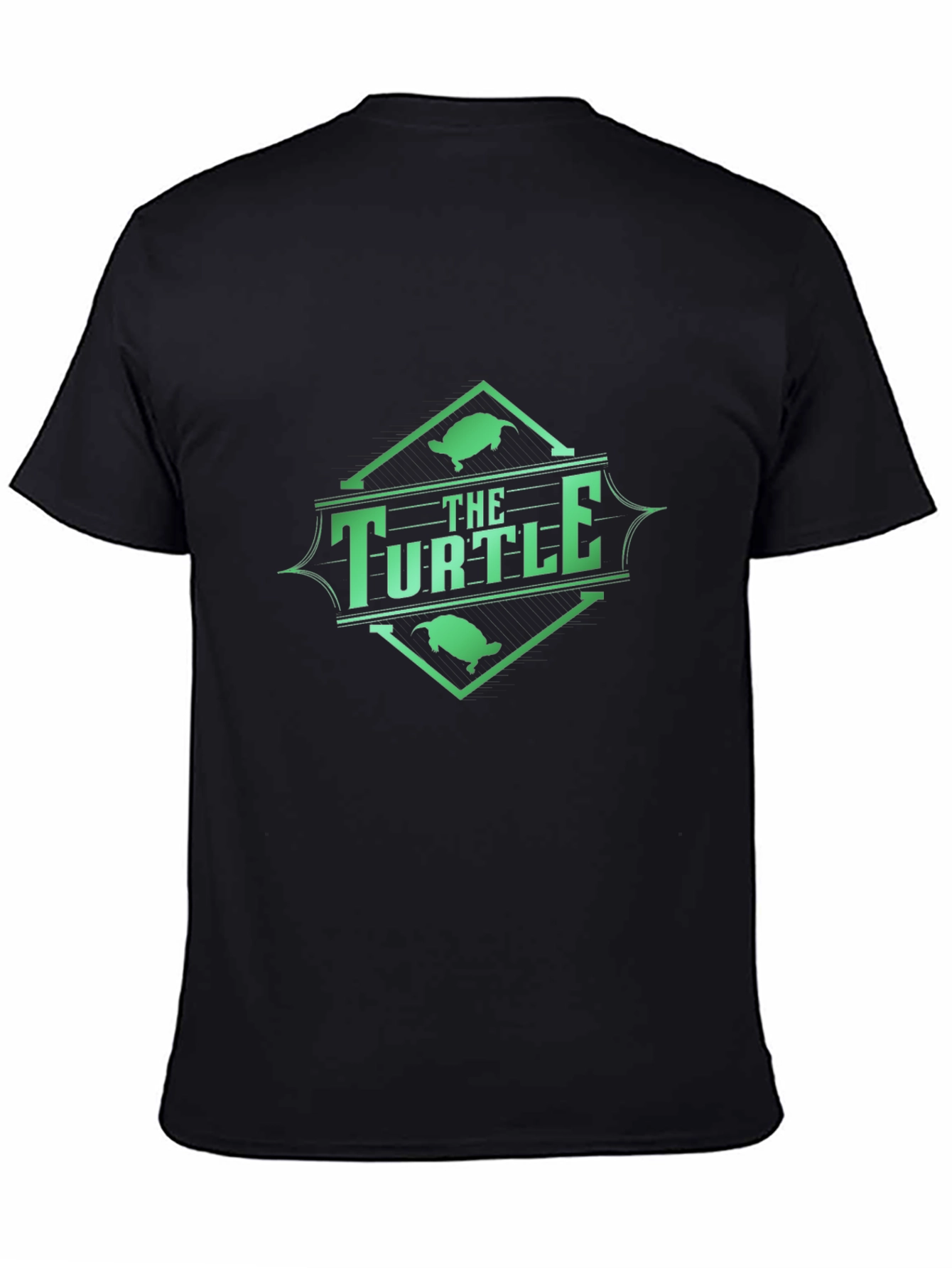 The Turtle Graphic Black T-Shirt