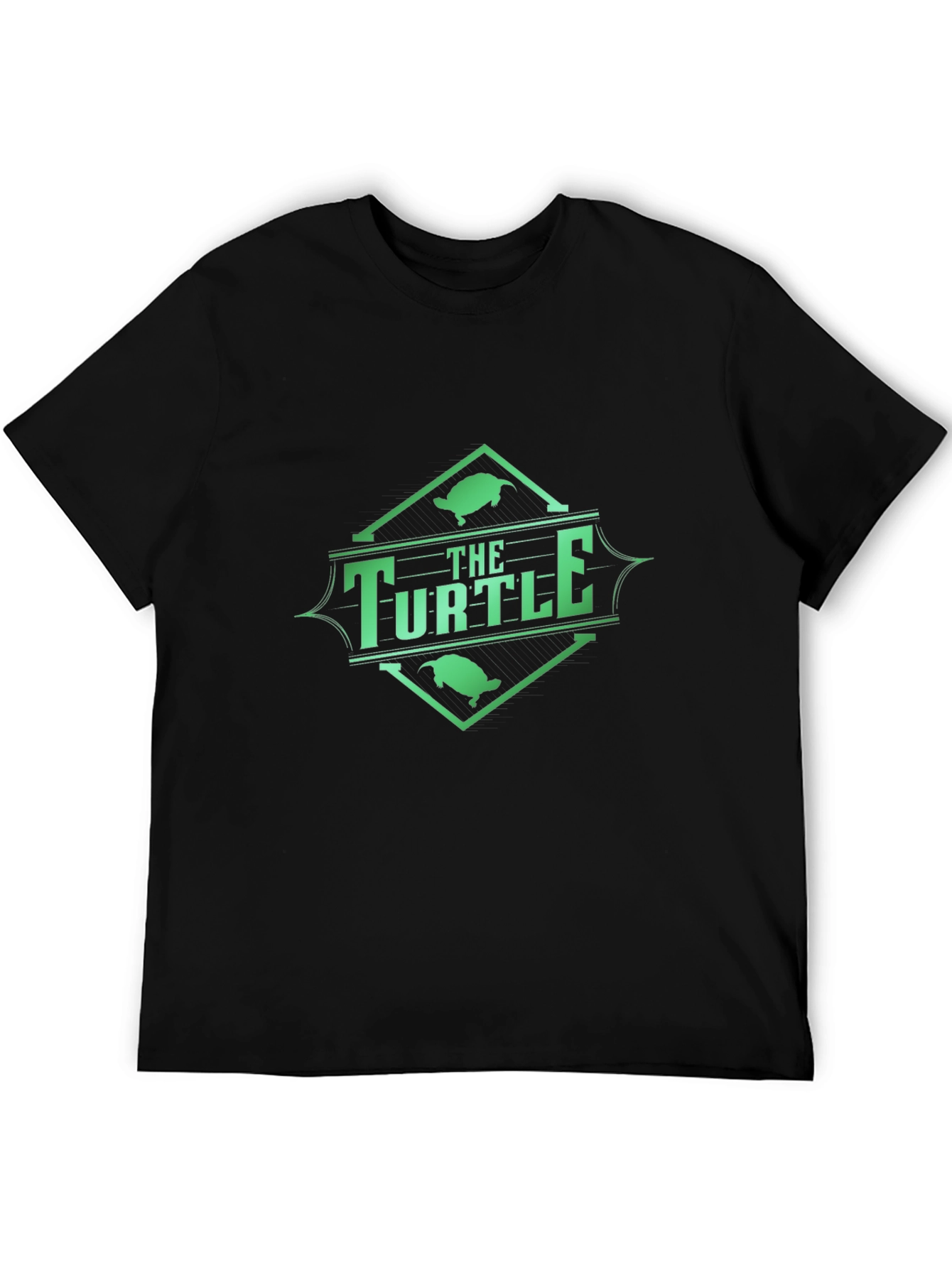 The Turtle Graphic Black T-Shirt