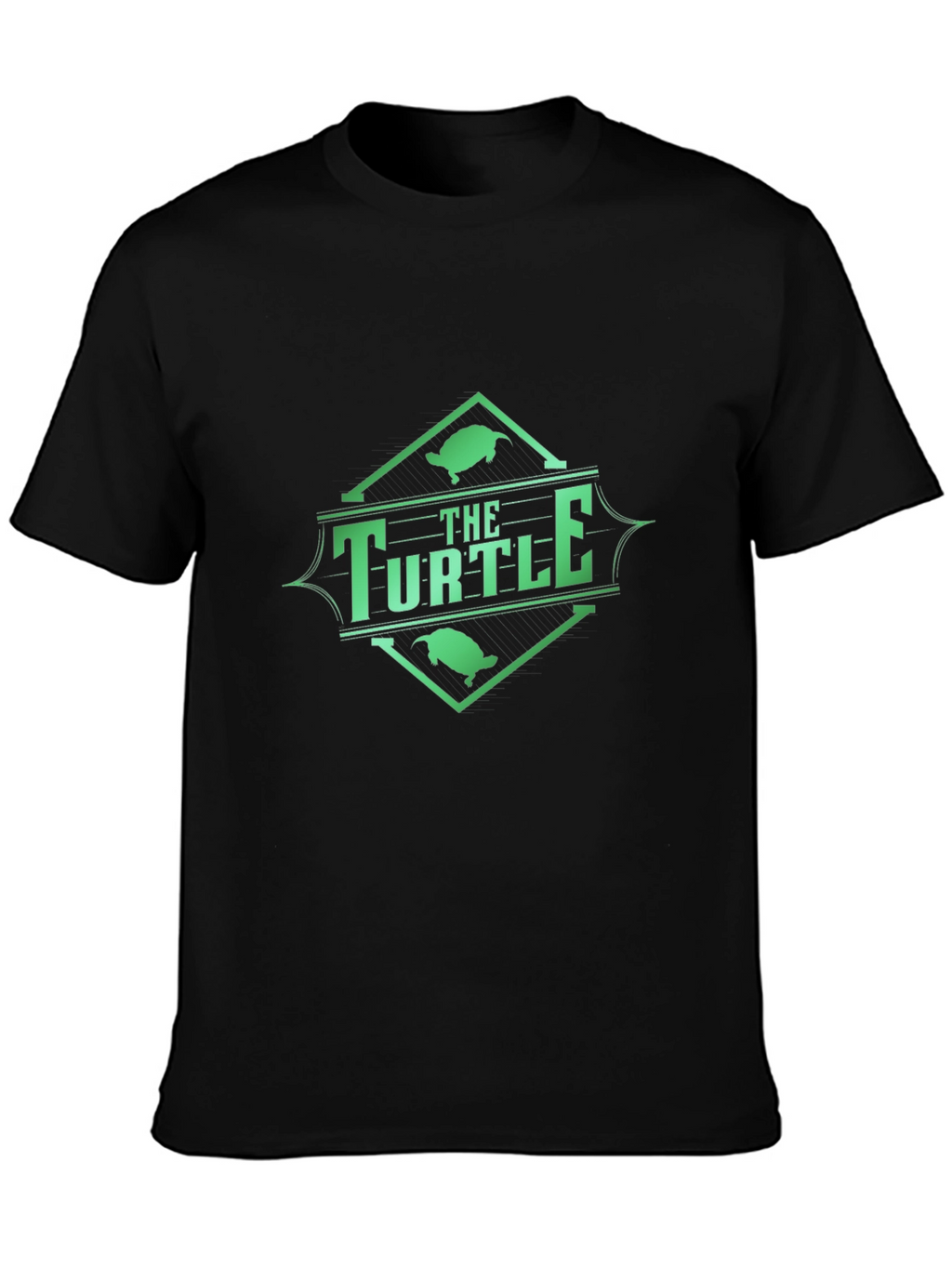 The Turtle Graphic Black T-Shirt
