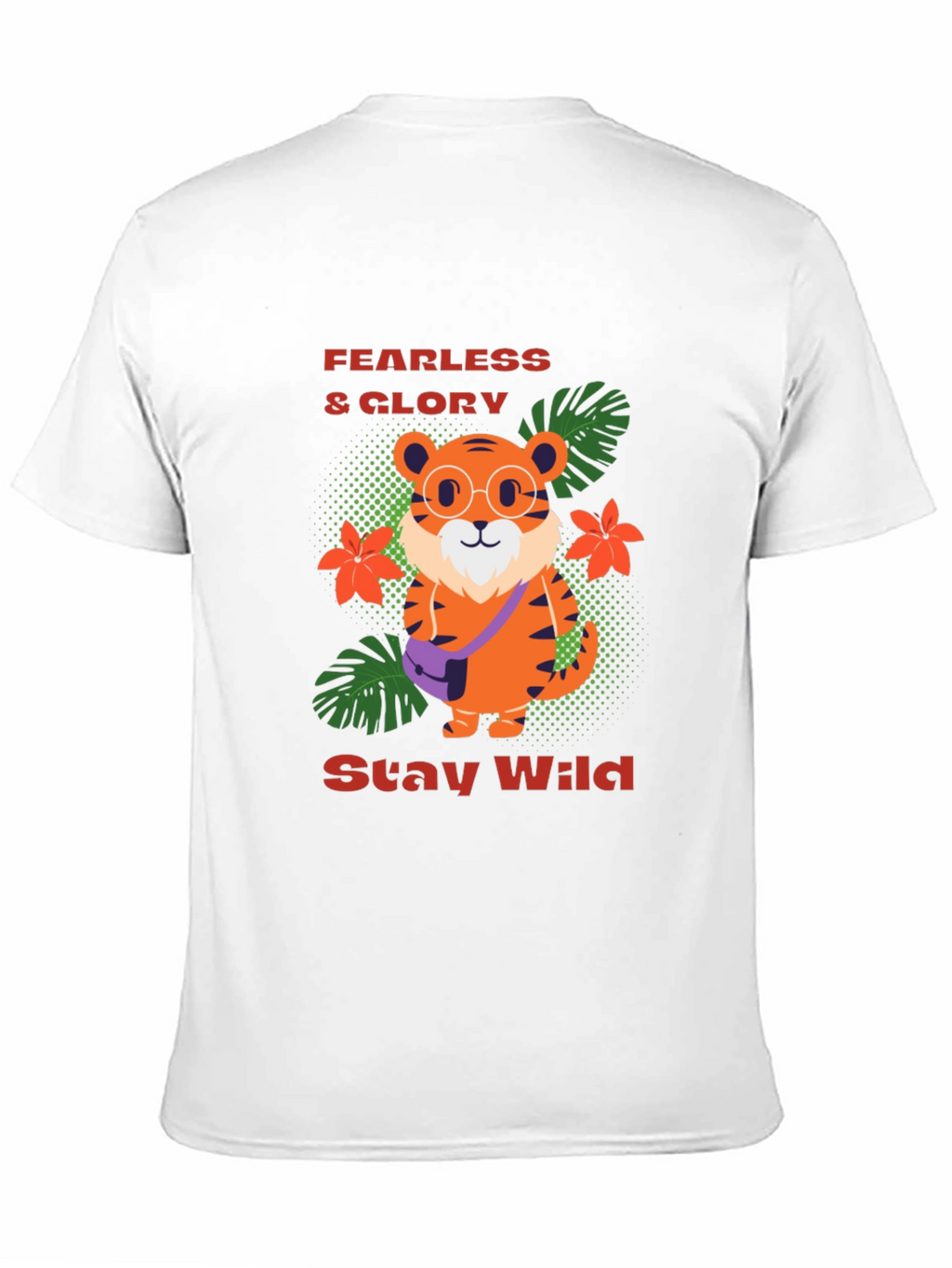 Funky Tiger T-Shirt - Fearless & Wild Design