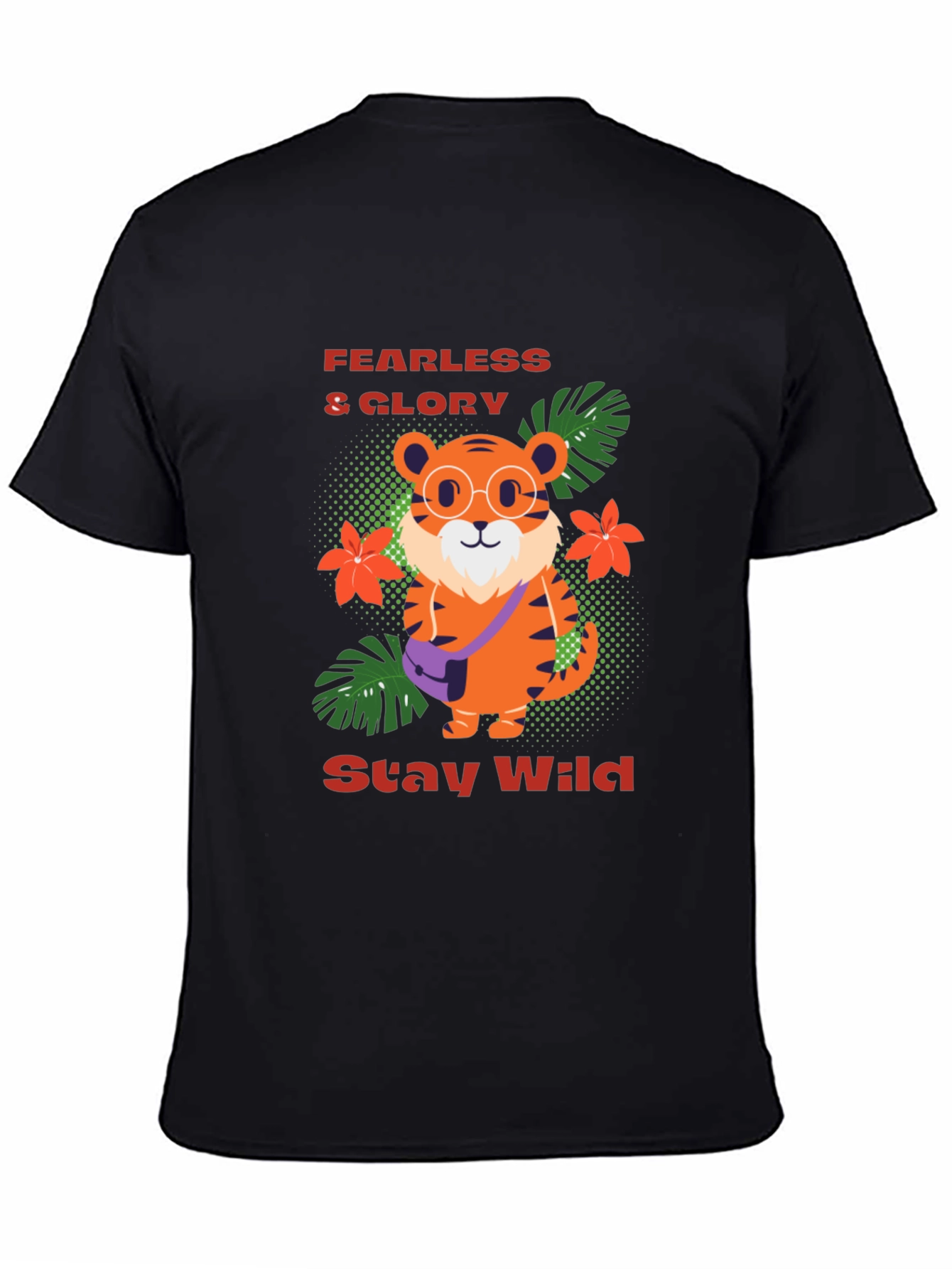 Funky Tiger T-Shirt - Fearless & Wild Design