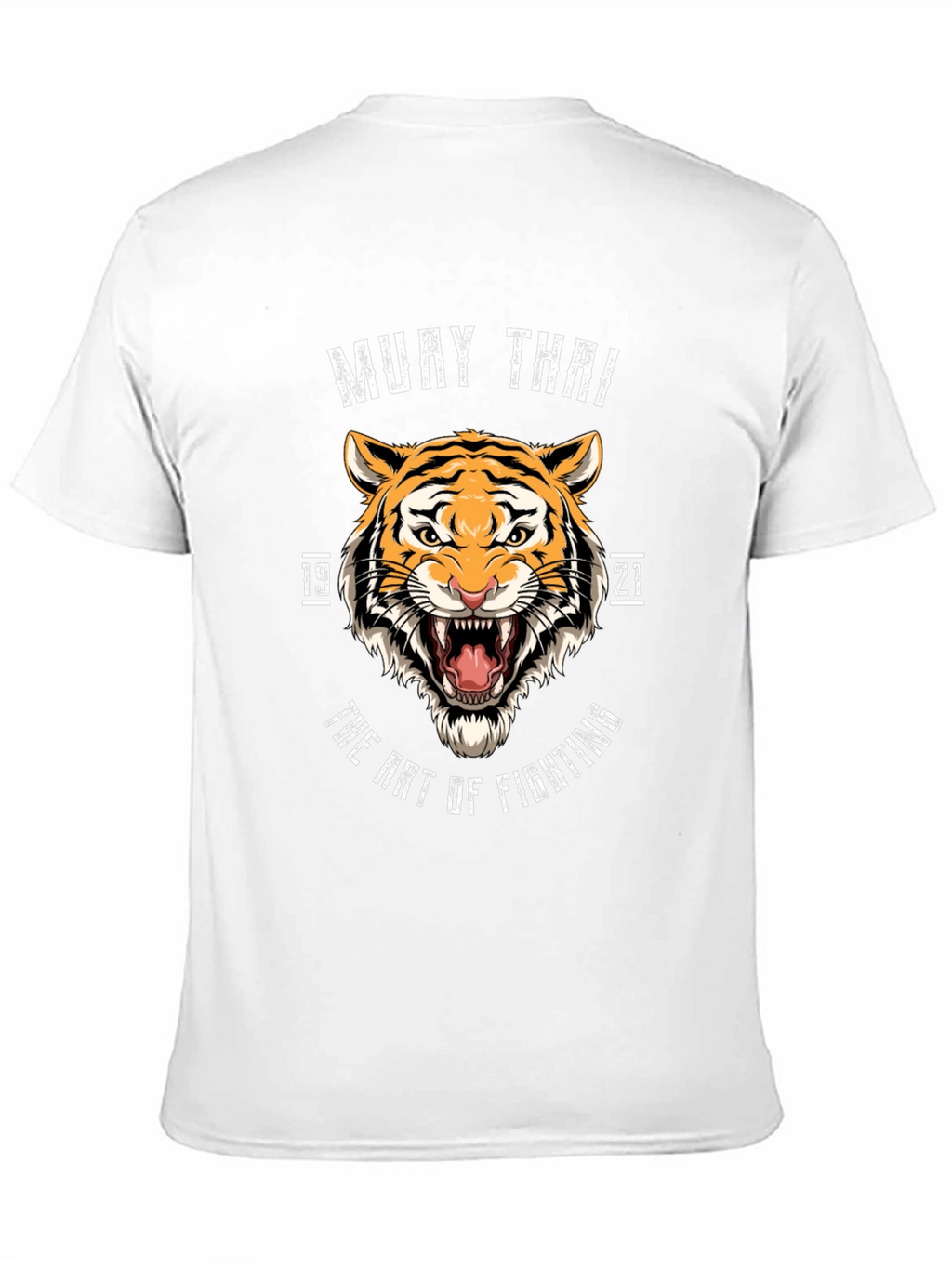 Muay Thai Tiger Black T-Shirt