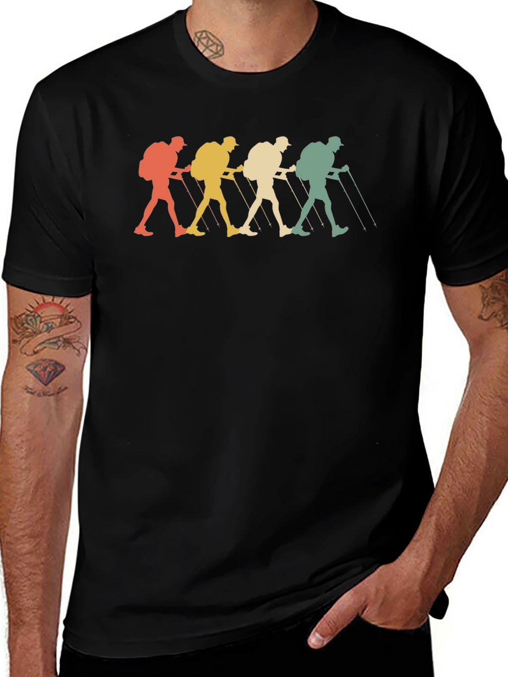 Hiking Adventure T-Shirt - Retro Style