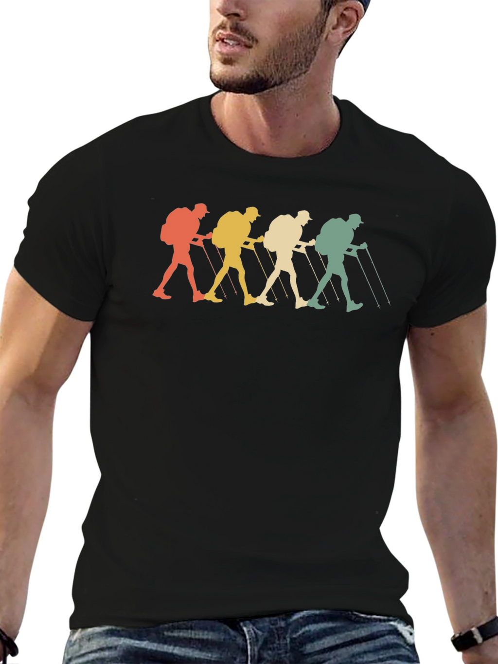 Hiking Adventure T-Shirt - Retro Style