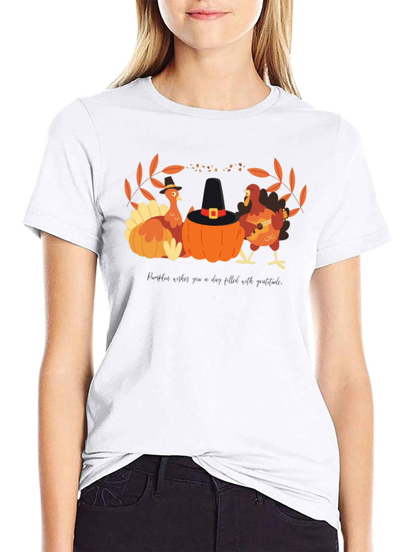 Thanksgiving Turkey Graphic Tee
