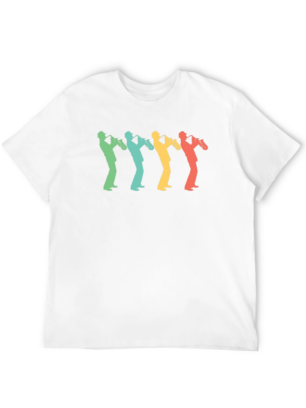 Saxophone Player Retro T-Shirt - Music Lover Tee
