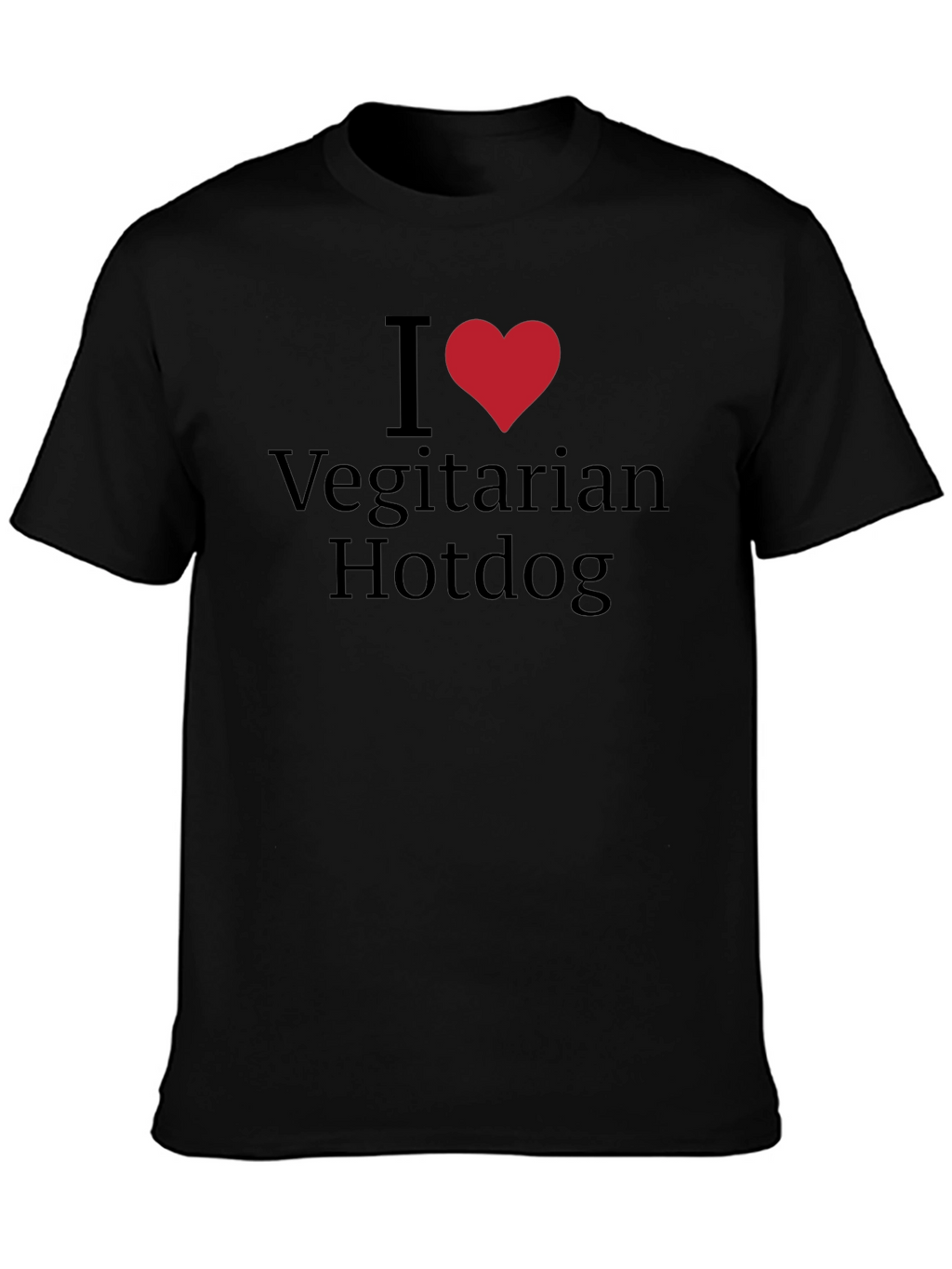 I Love Vegetarian Hotdogs T-Shirt - Classic Tee