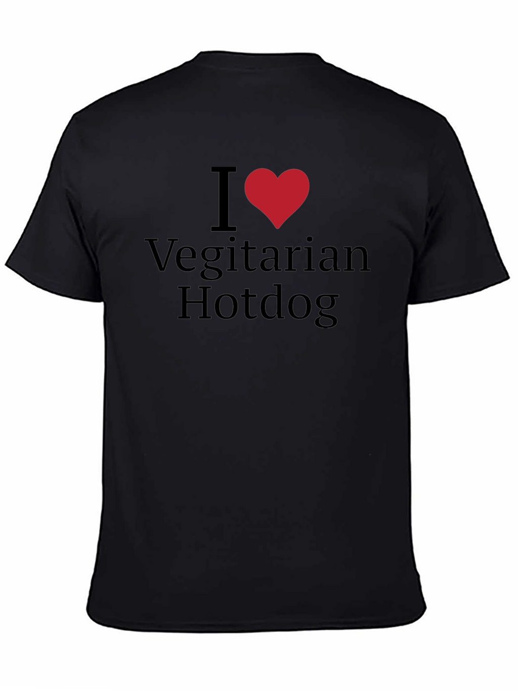 I Love Vegetarian Hotdogs T-Shirt - Classic Tee