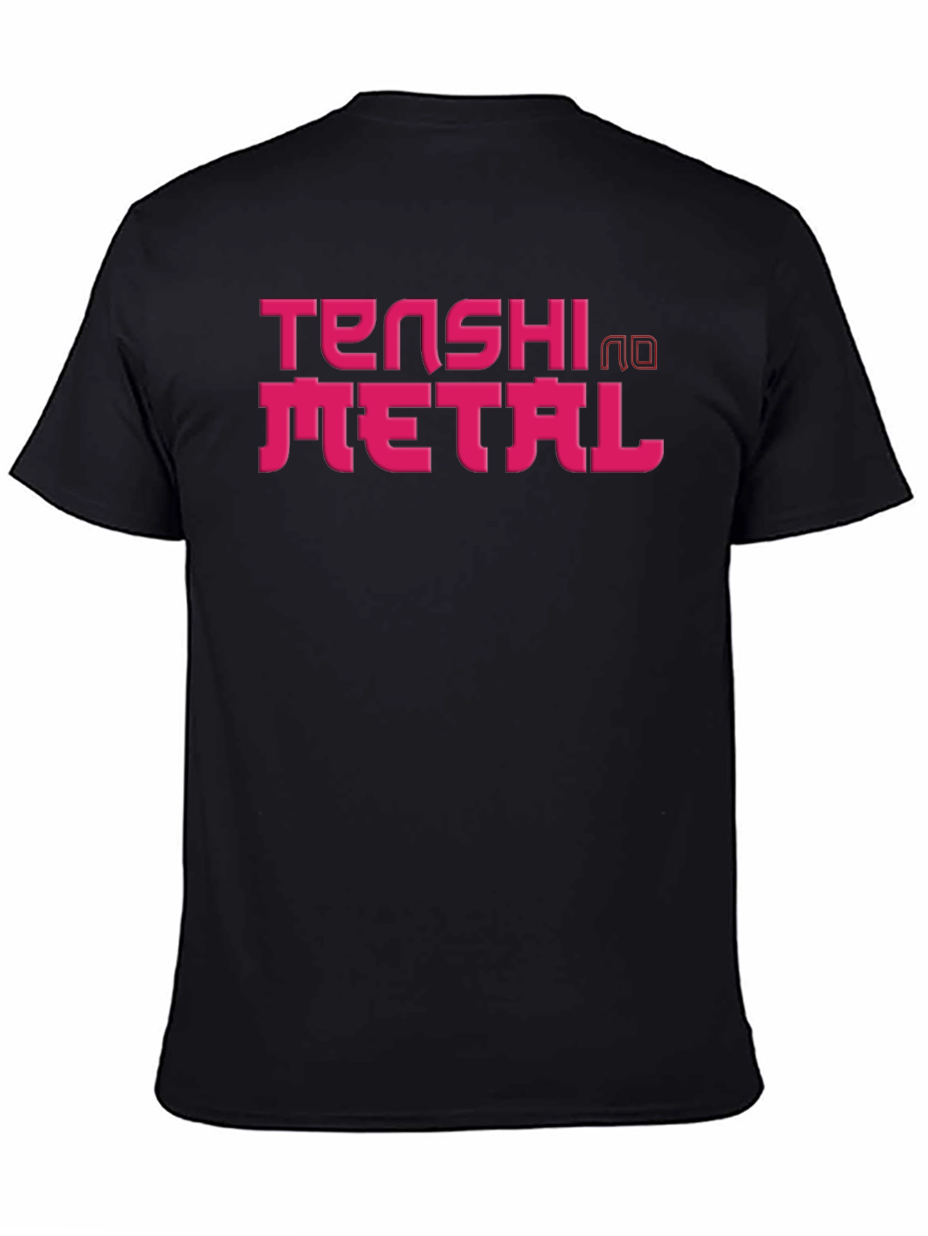 Tenshi No Metal Graphic Tee - Black T-Shirt