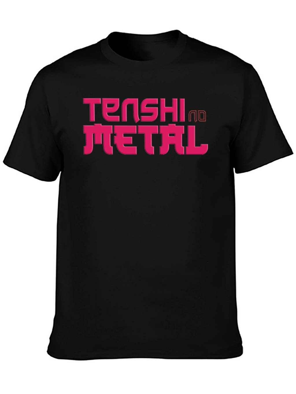 Tenshi No Metal Graphic Tee - Black T-Shirt