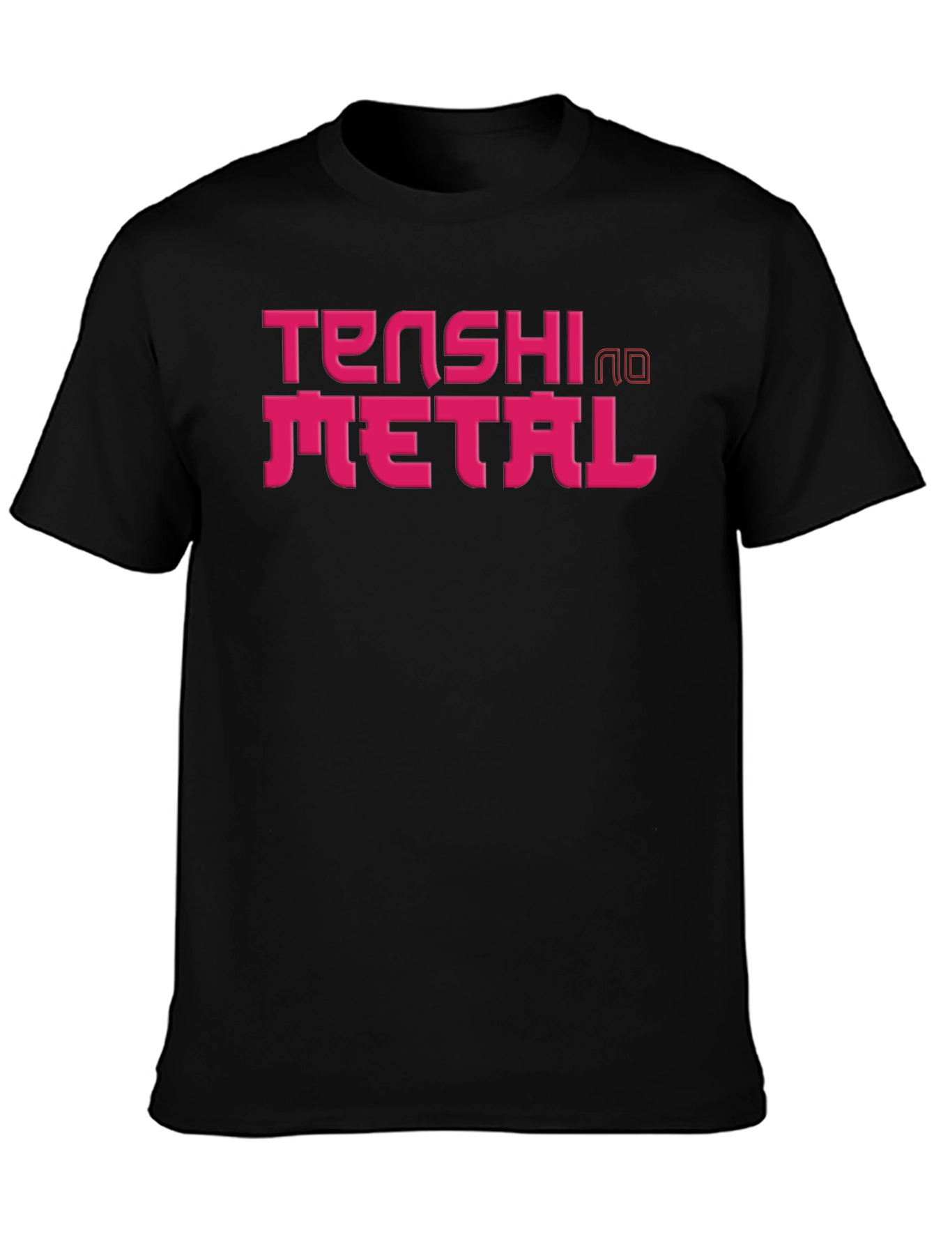 Tenshi No Metal Graphic Tee - Black T-Shirt