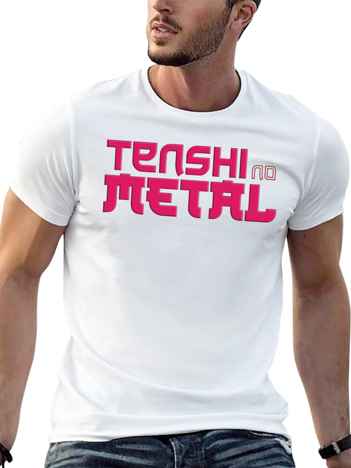 Tenshi No Metal Graphic Tee - Black T-Shirt