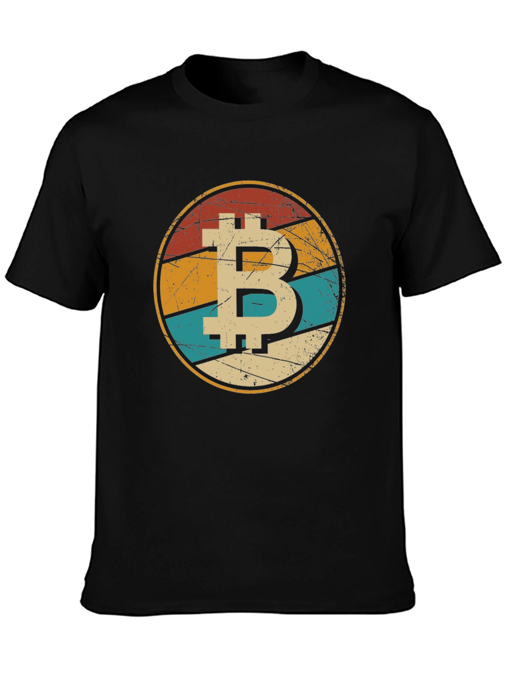 Retro Bitcoin Graphic Tee - Crypto Fan T-Shirt