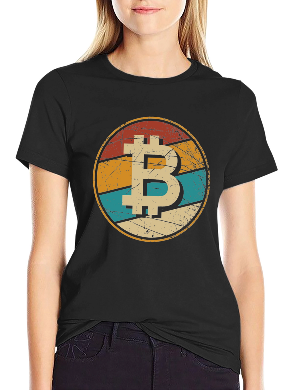 Retro Bitcoin Graphic Tee - Crypto Fan T-Shirt