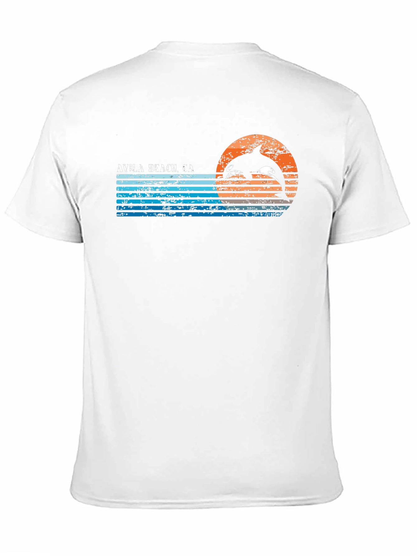 Waiā Beach CA Orca Sunset Tee