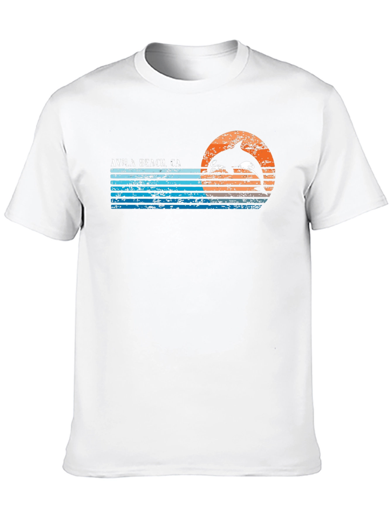 Waiā Beach CA Orca Sunset Tee