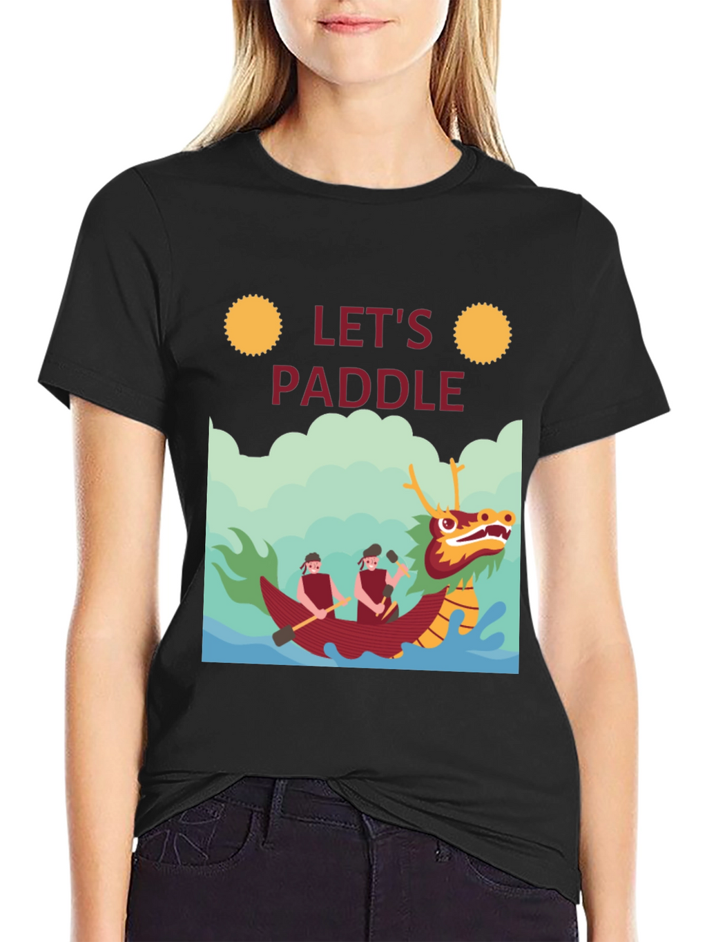Lets Paddle Dragon Boat Festival T-Shirt