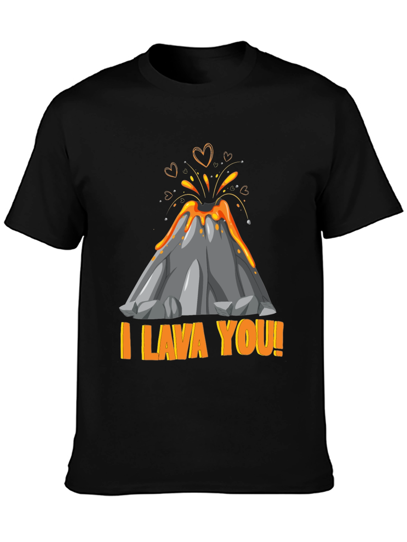 I Lava You Graphic T-Shirt Volcano Love Tee
