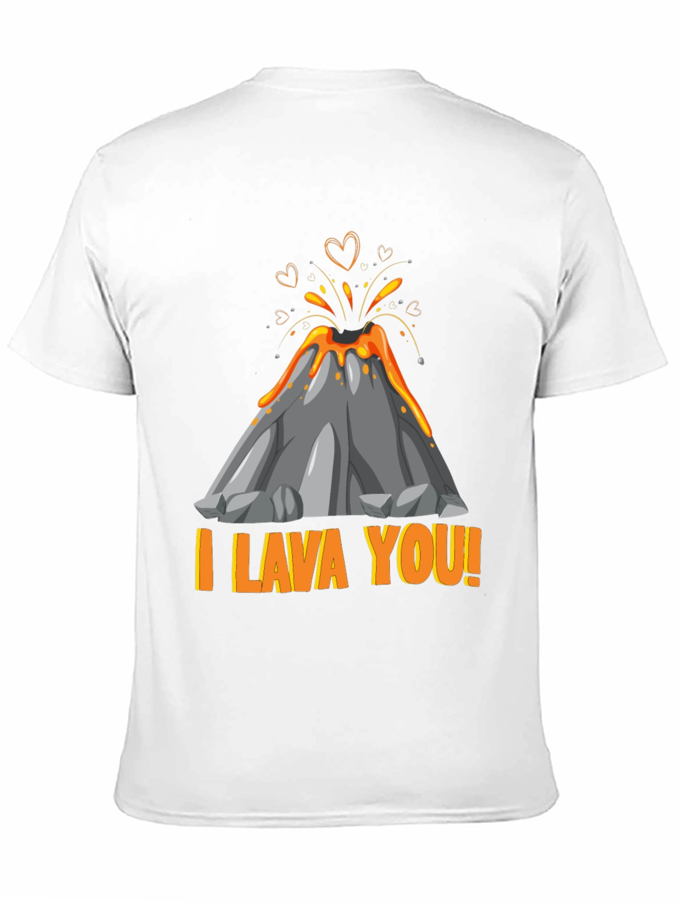 I Lava You Graphic T-Shirt Volcano Love Tee