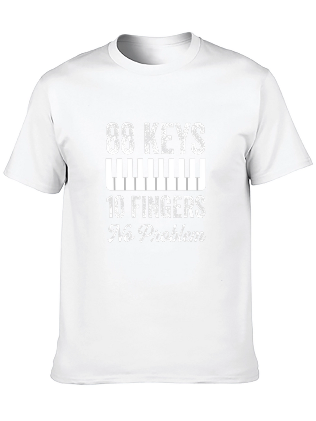 88 Keys 10 Fingers T-Shirt - Musician Tee