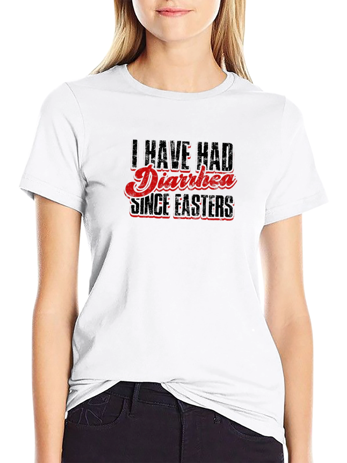 Humorous Diarrhea Since Easter Graphic Tee