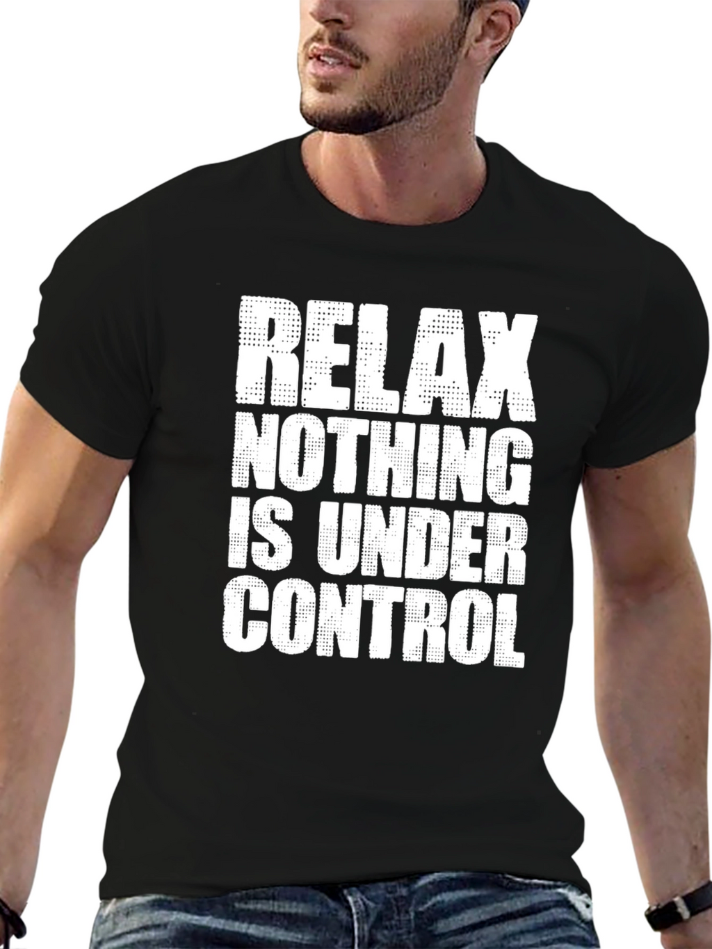 Relax Nothing is Under Control Graphic Tee