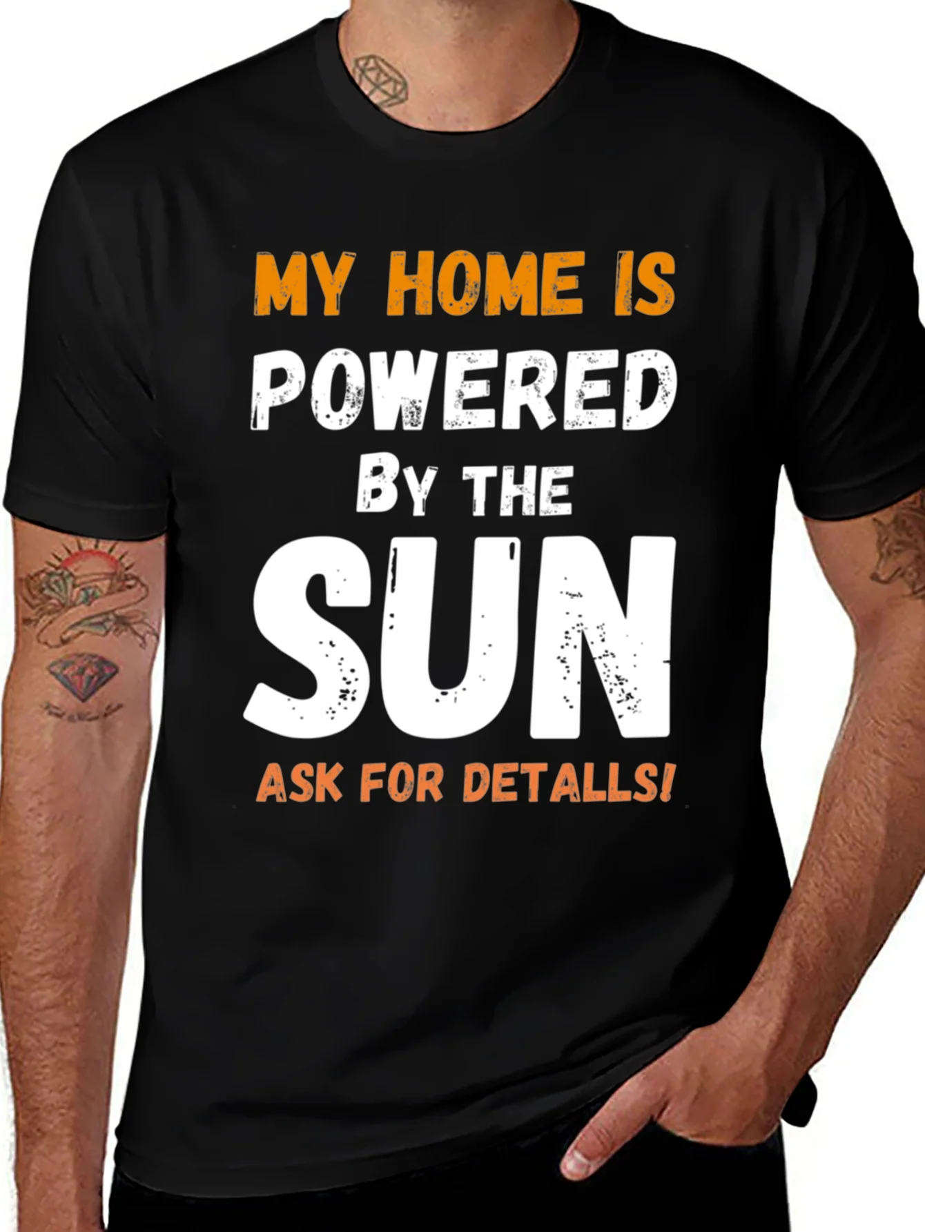Sun Powered Home T-Shirt
