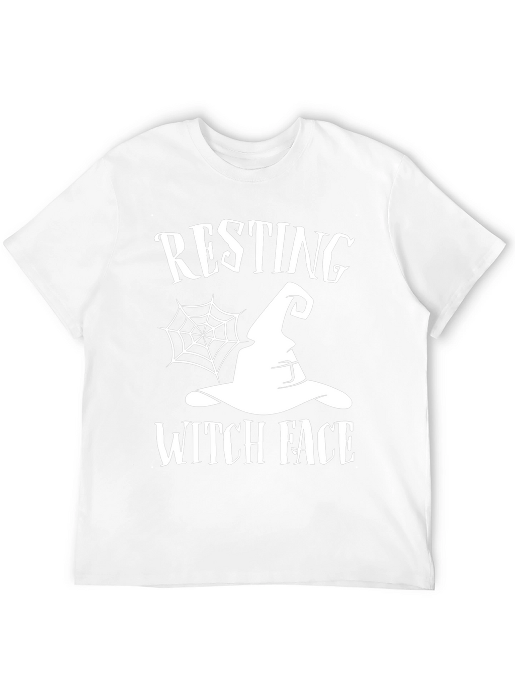 Resting Witch Face Halloween T-Shirt