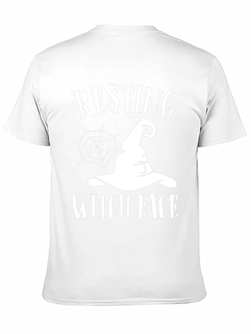 Resting Witch Face Halloween T-Shirt