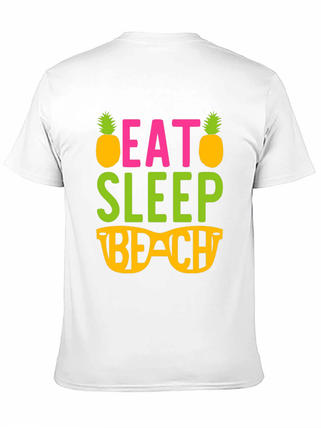 Eat Sleep Beach Graphic T-Shirt