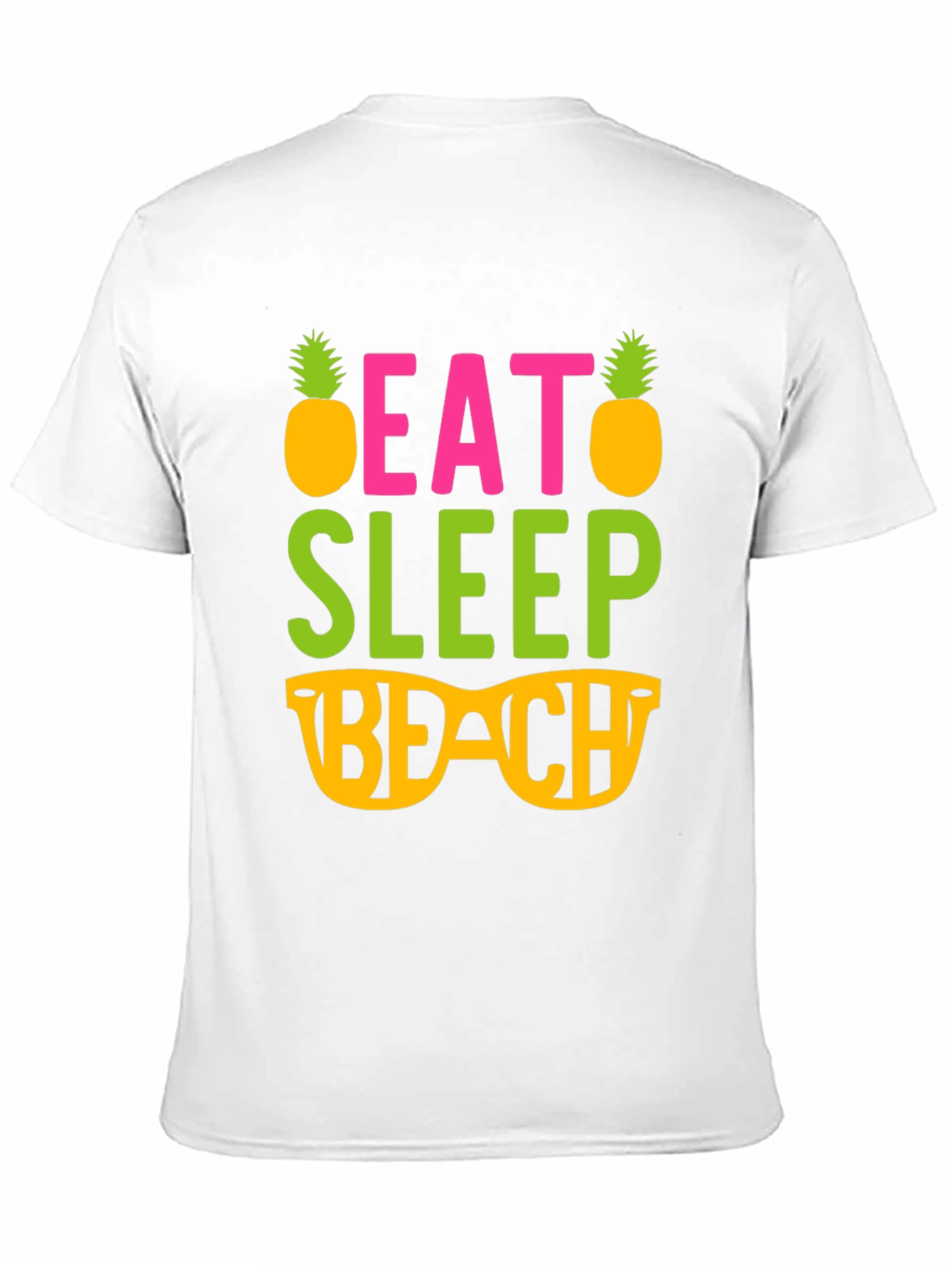 Eat Sleep Beach Graphic T-Shirt