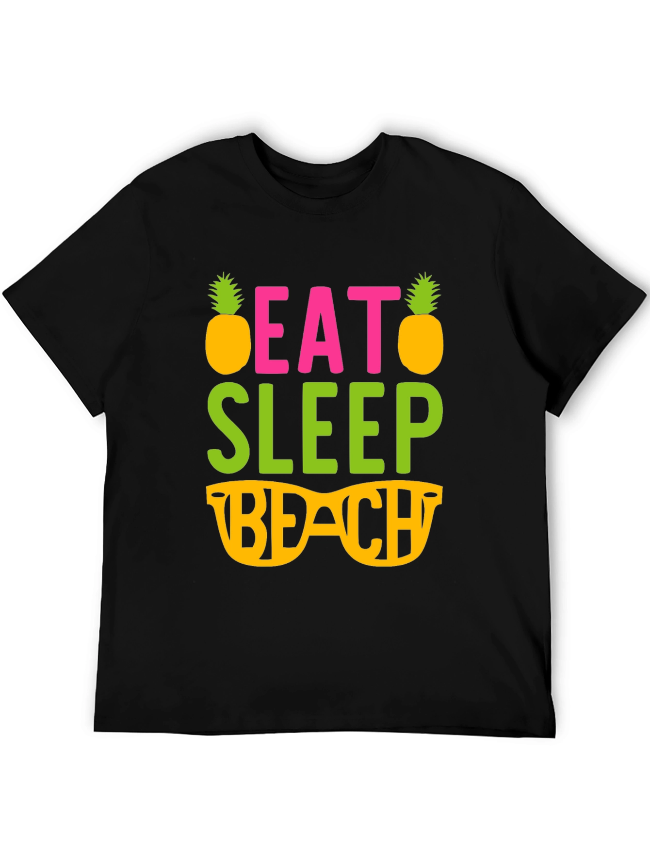 Eat Sleep Beach Graphic T-Shirt