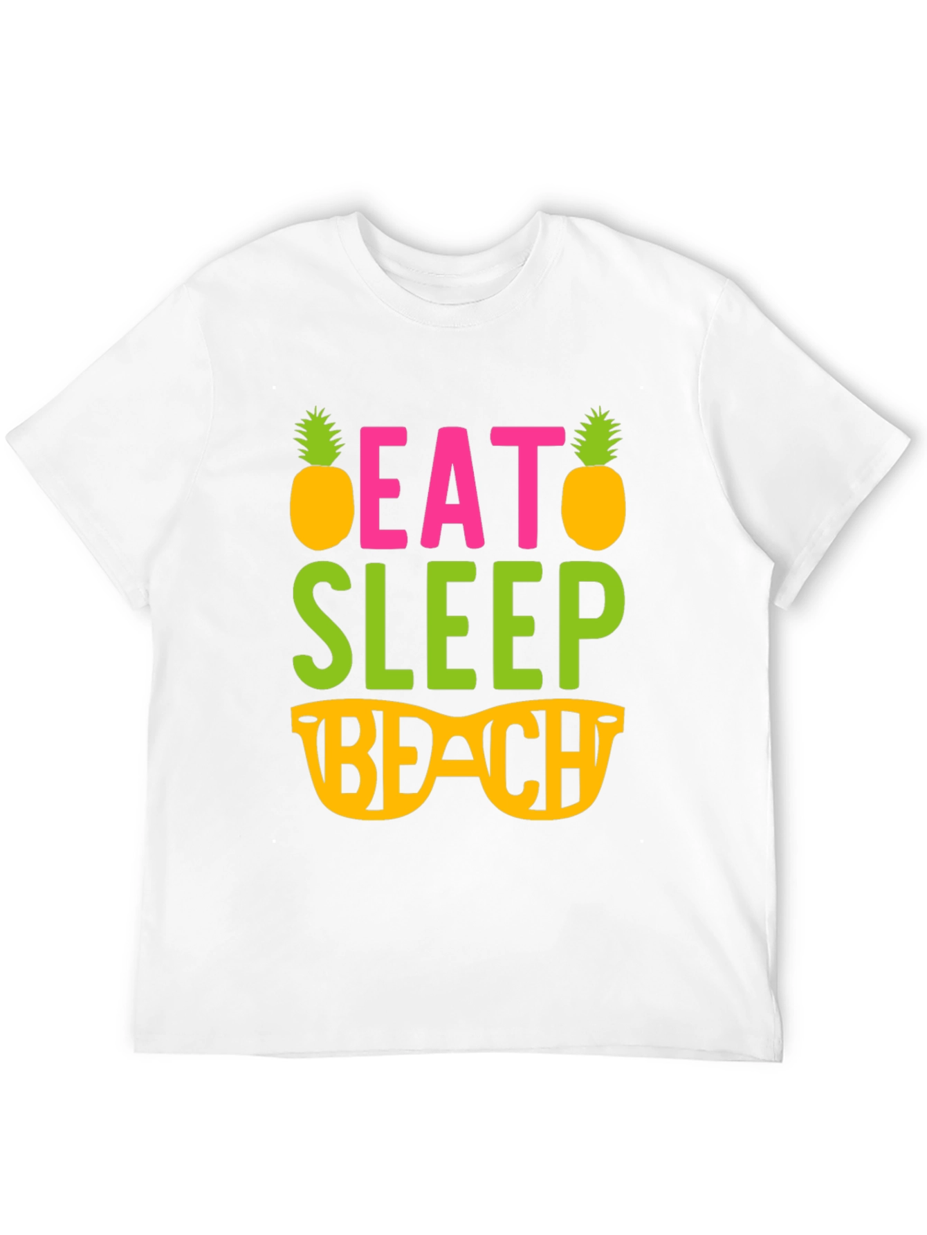Eat Sleep Beach Graphic T-Shirt