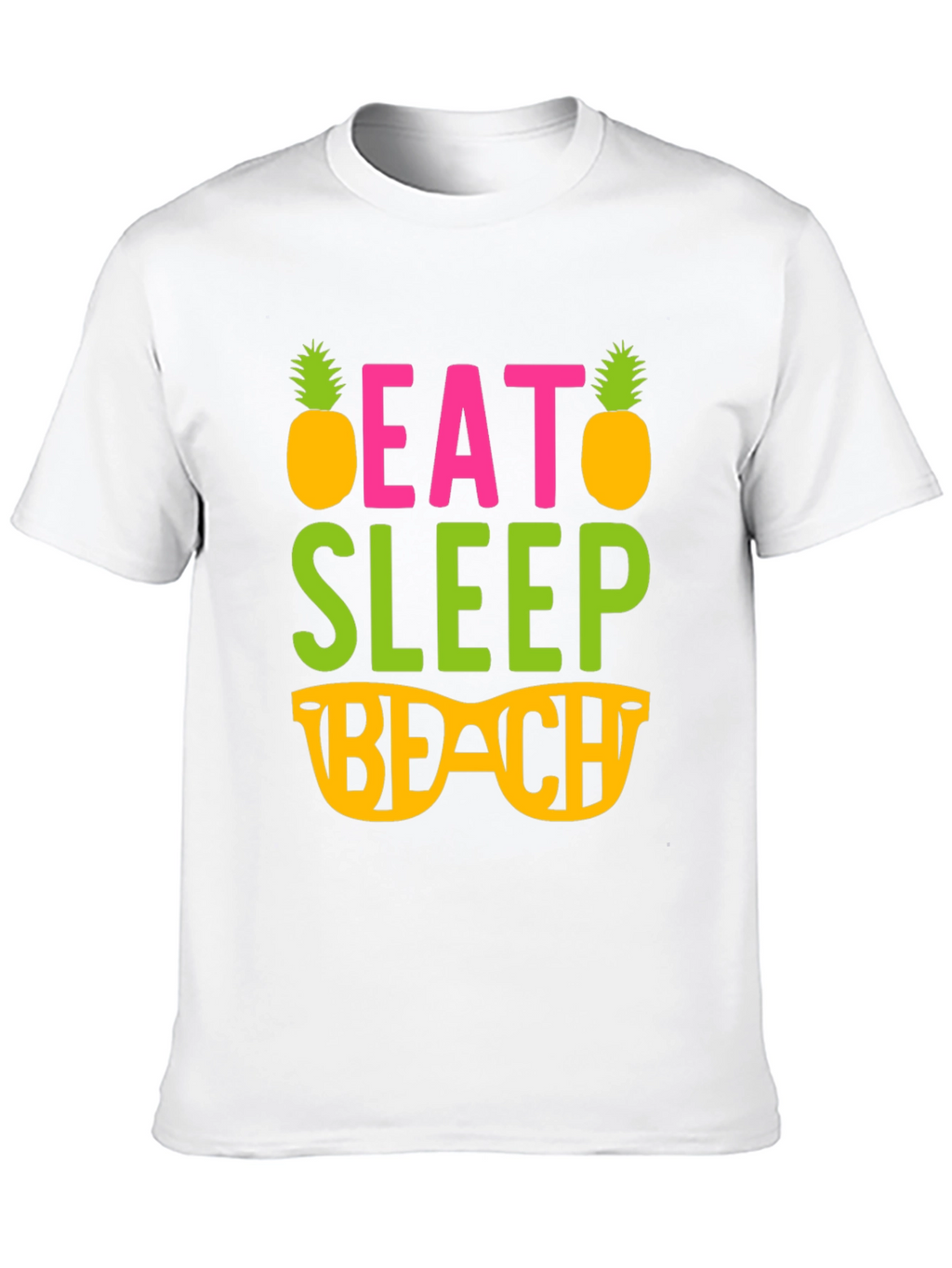 Eat Sleep Beach Graphic T-Shirt