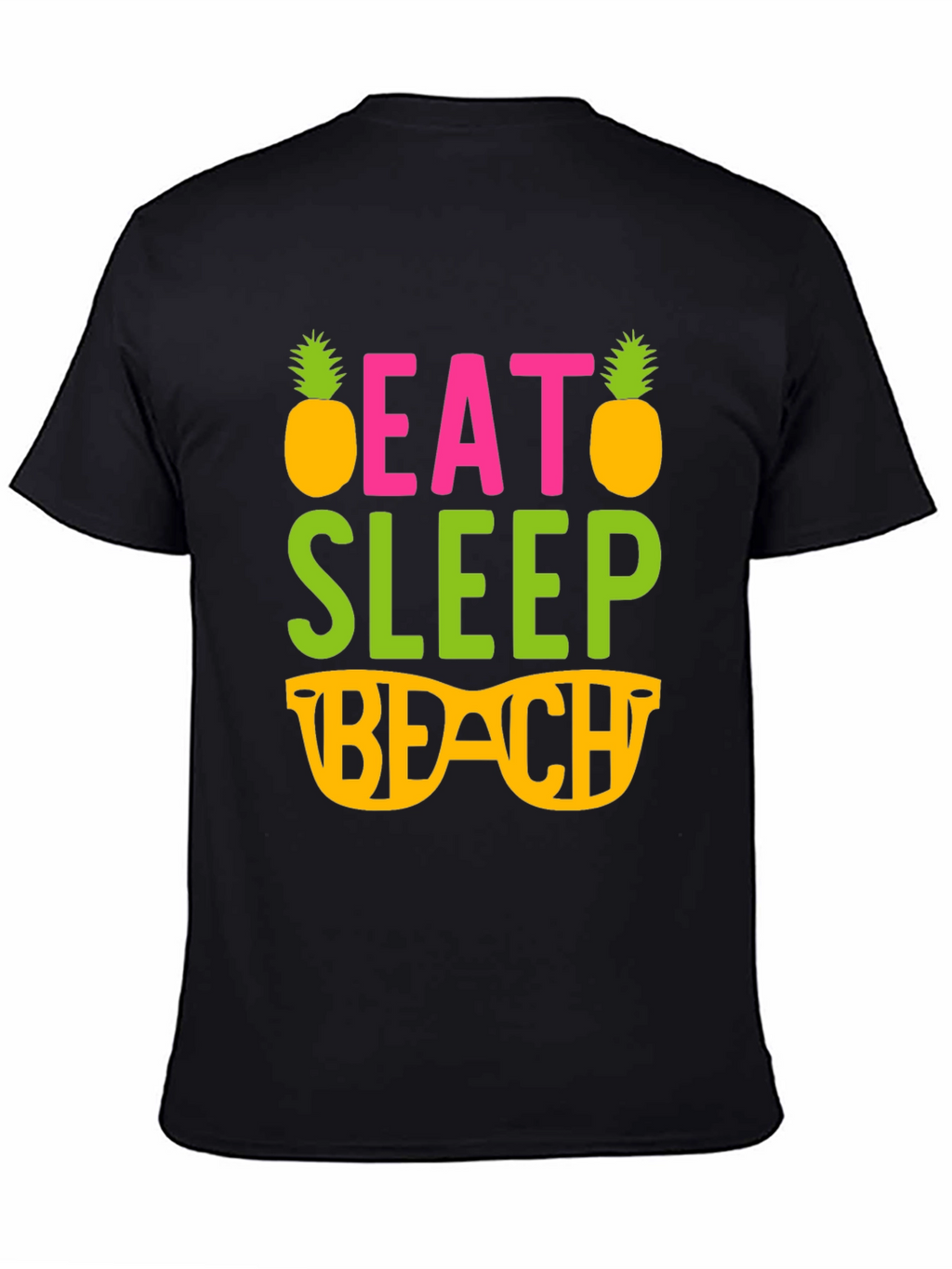Eat Sleep Beach Graphic T-Shirt