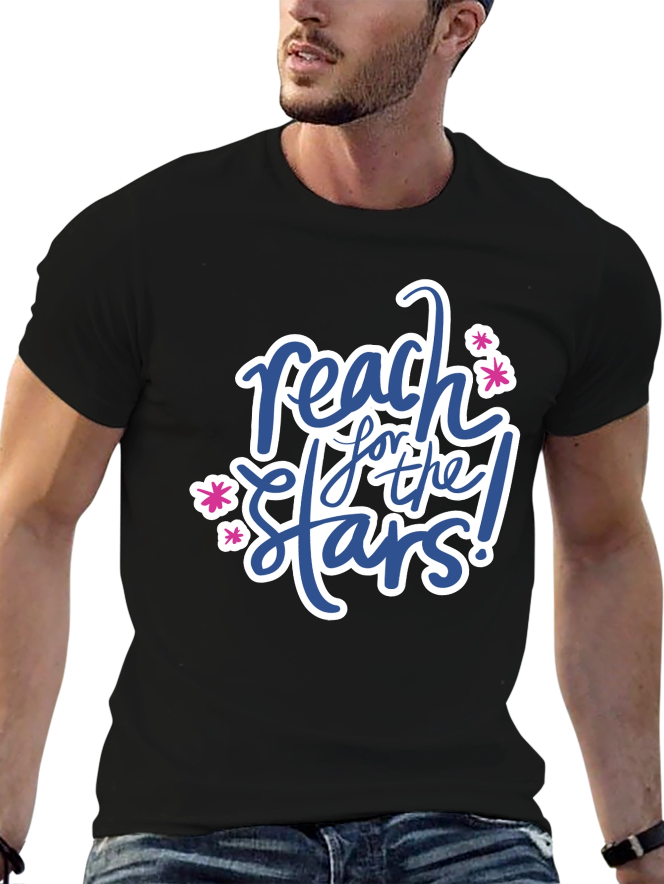 Reach For The Stars Graphic T-Shirt