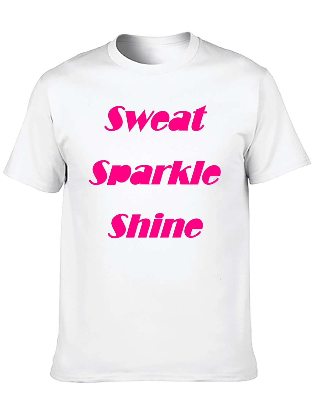 Sweat Sparkle Shine Black T-Shirt