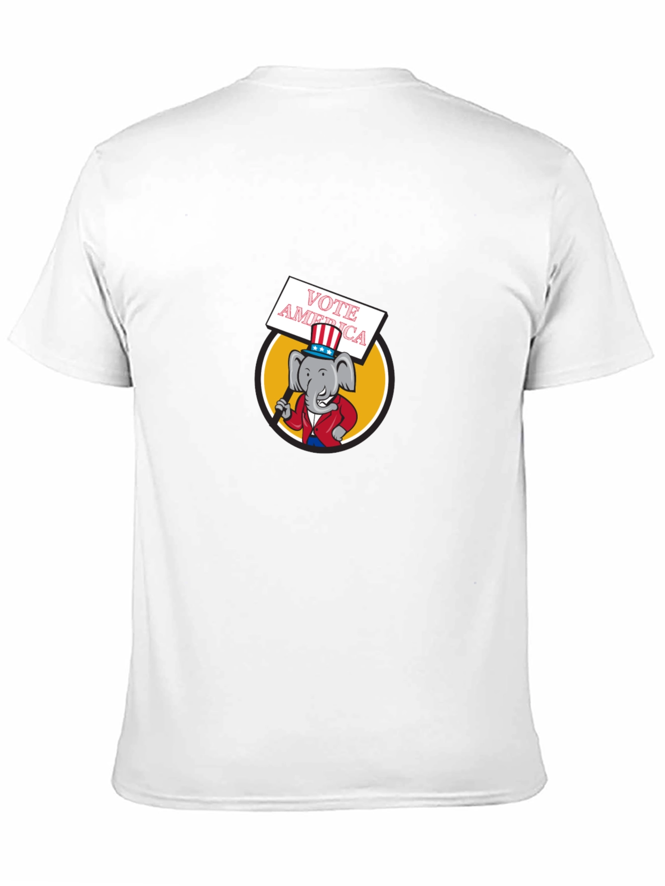 Vote America Elephant Graphic T-Shirt