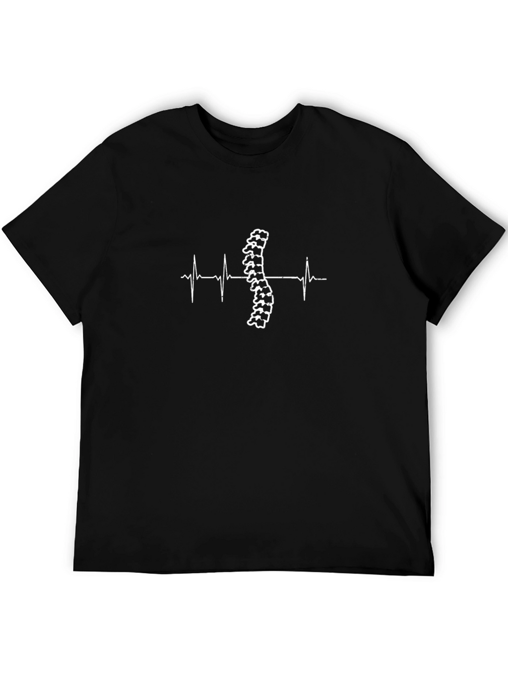 Spine Heartbeat T-Shirt - Chiropractic Love